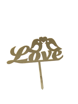 Love Acrylic Topper
