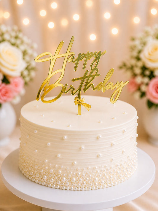 Happy Birthday topper pack of 10 (3inch)