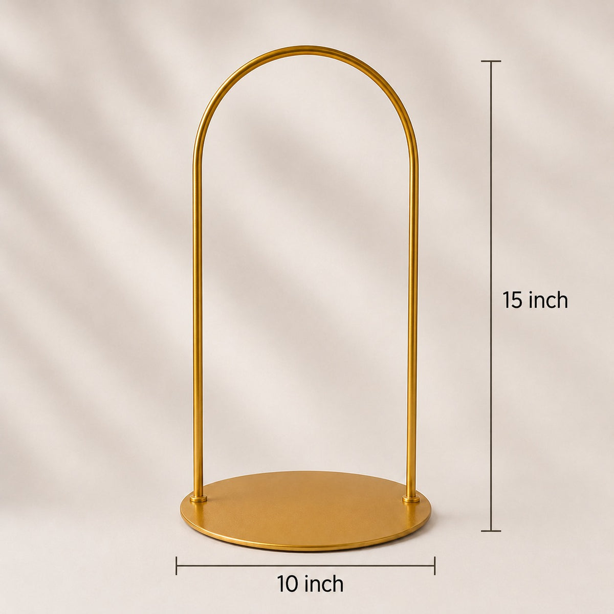 Loop Metal Cake Stand (height -15 inch)