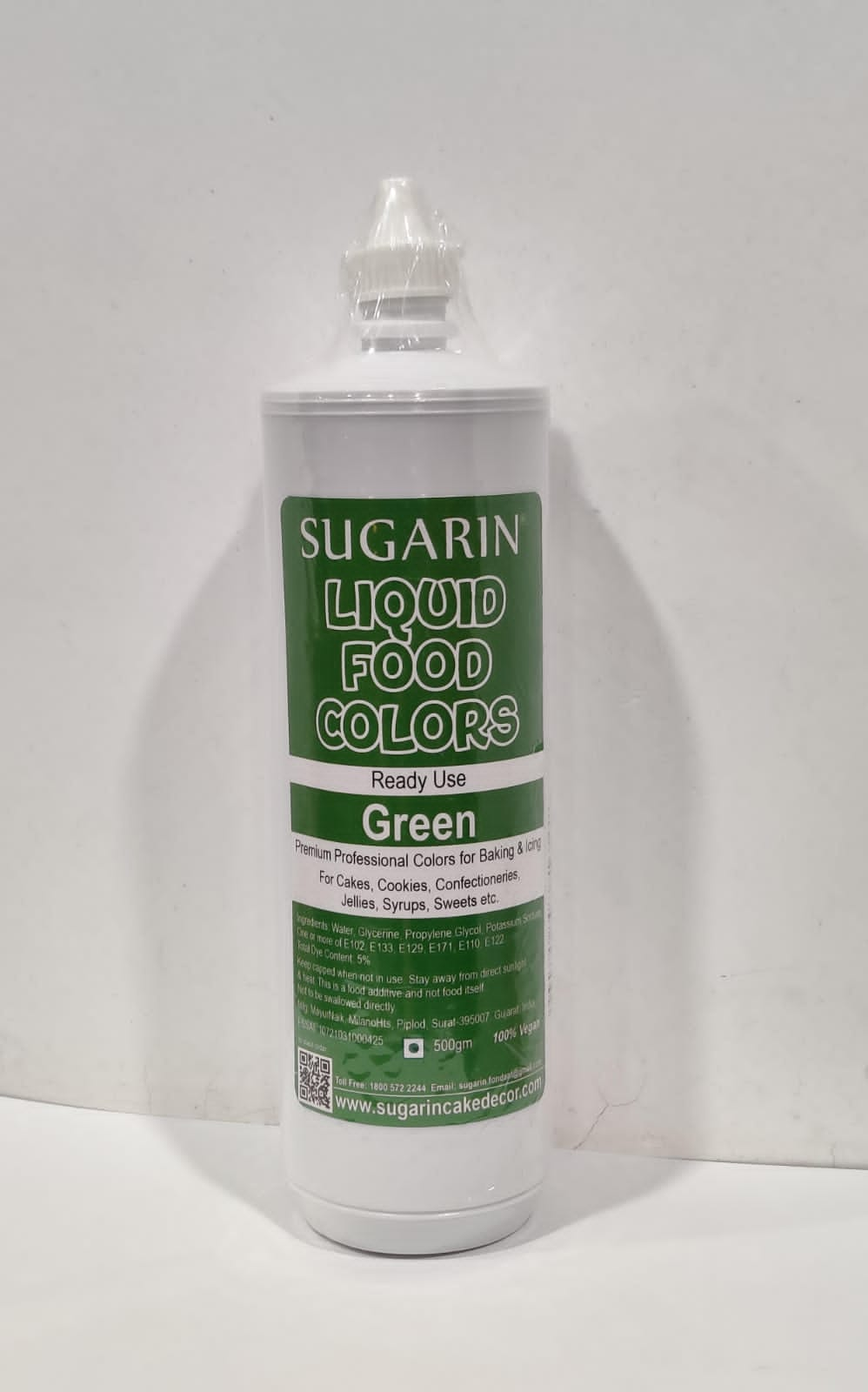 Sugarin Green Liquid Food Color 500 gm