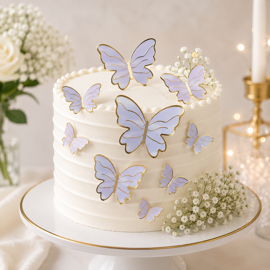 Butterfly Purple Pack of 10