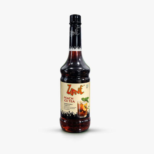Zone Peach Ice Tea flavoured Syrup