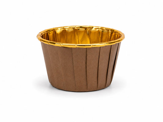 Brown  cupcake liner pack of 50 (size 1.5x2inch)