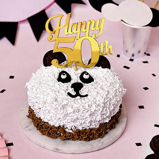 50th Acrylic Topper