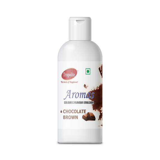 Tropolite Chocolate Brown Aromas Colour & flavour emulsion 50 gm