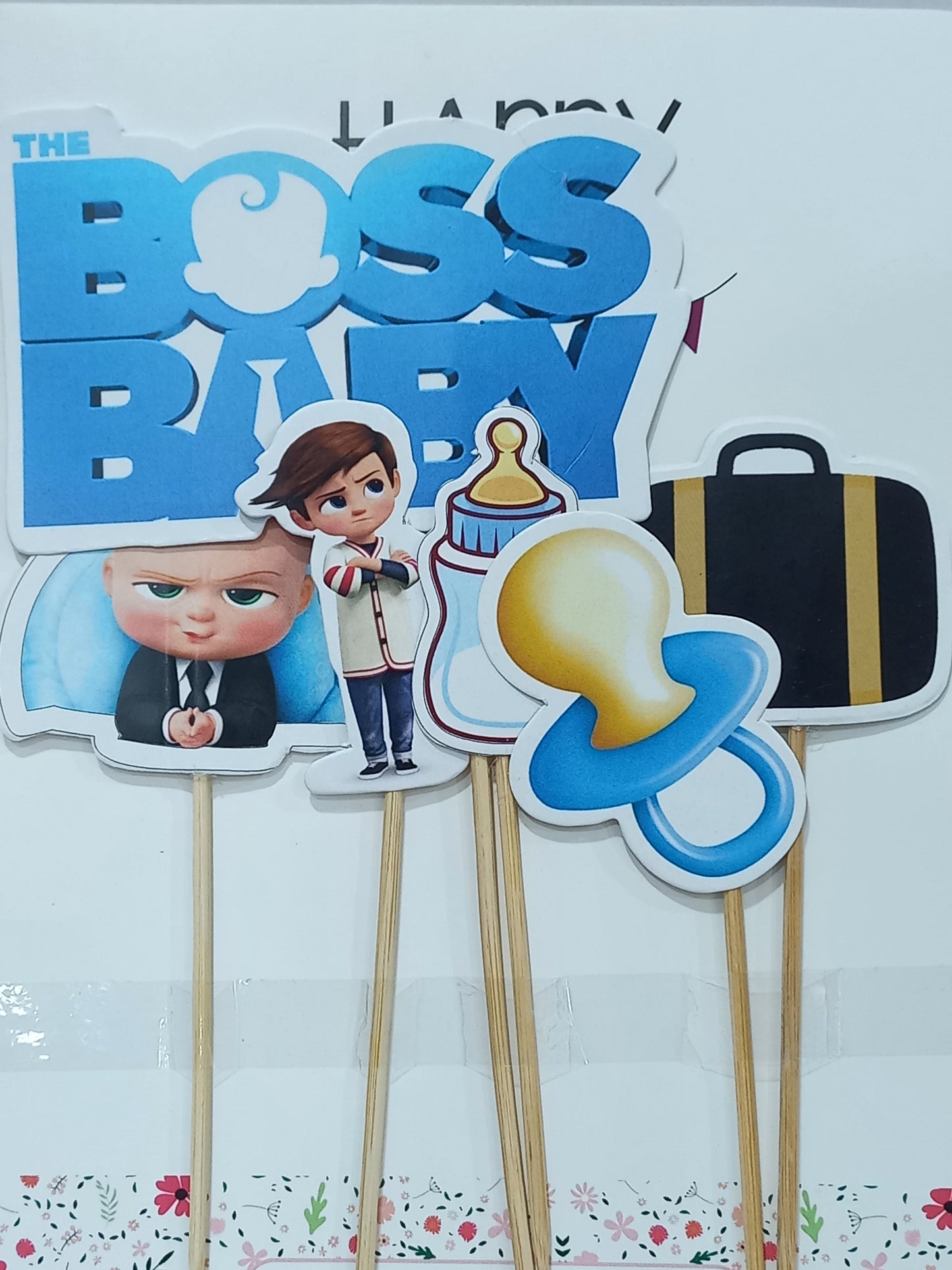 Boss Baby Theme Topper