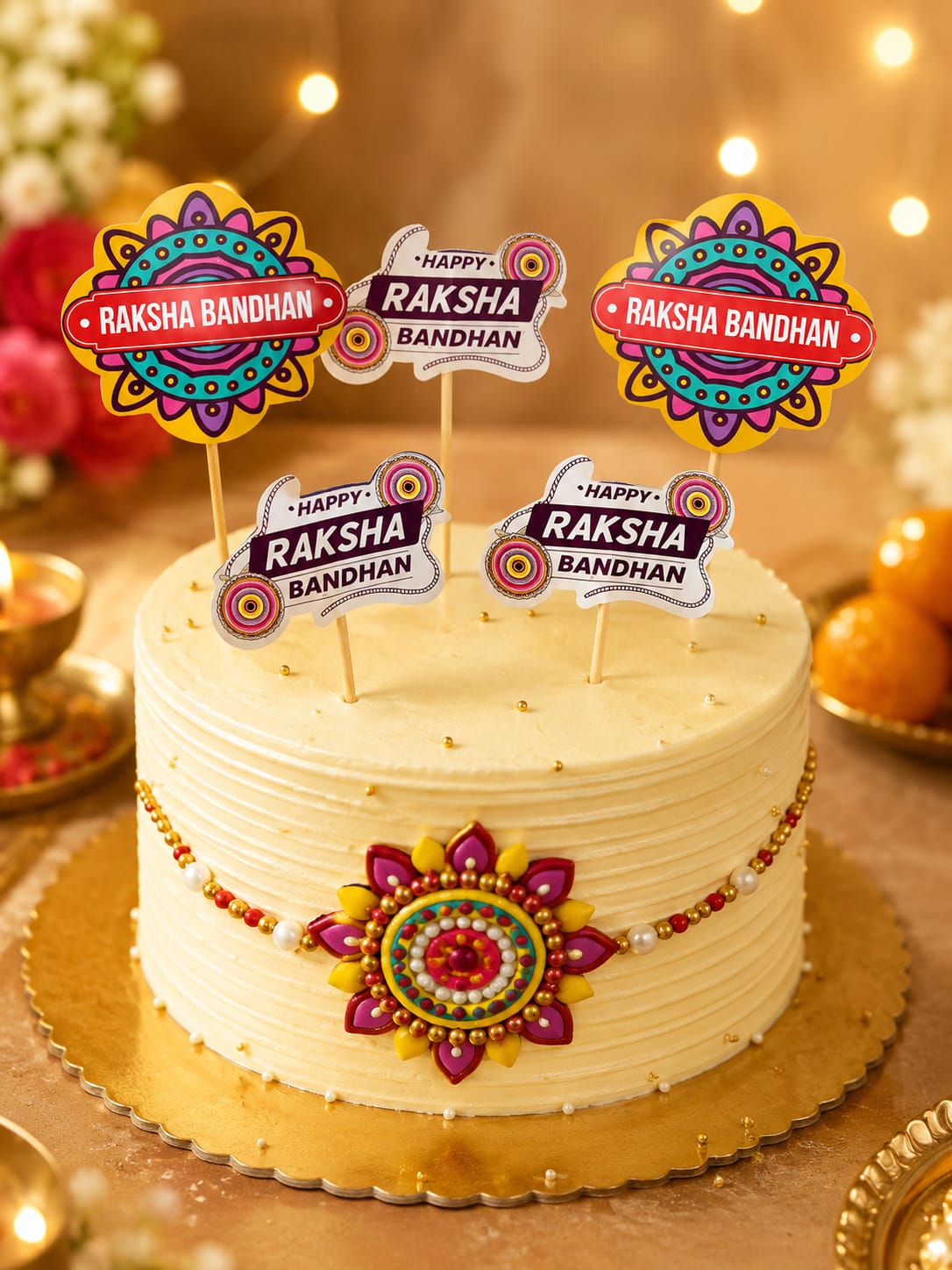 Raksha Bandhan Cake Topper 2266 B