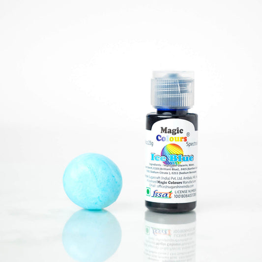 Magic Ice Blue Gel colours