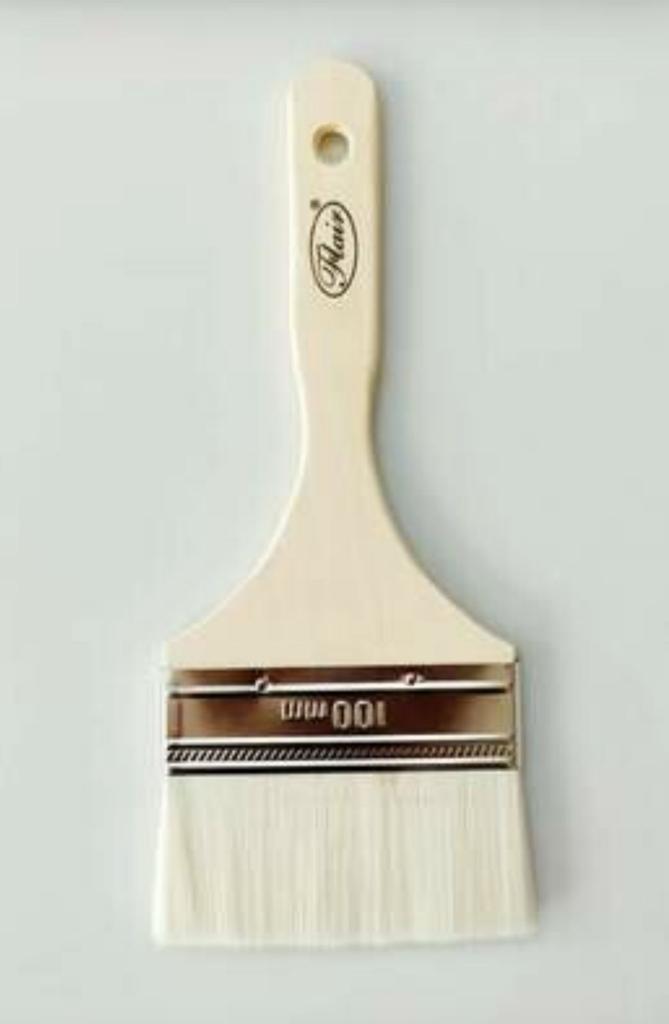 Flair wooden hand nylon brush 100 mm