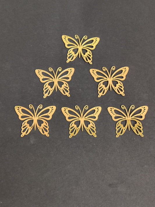 Acrylic Butterfly Pack  of 6