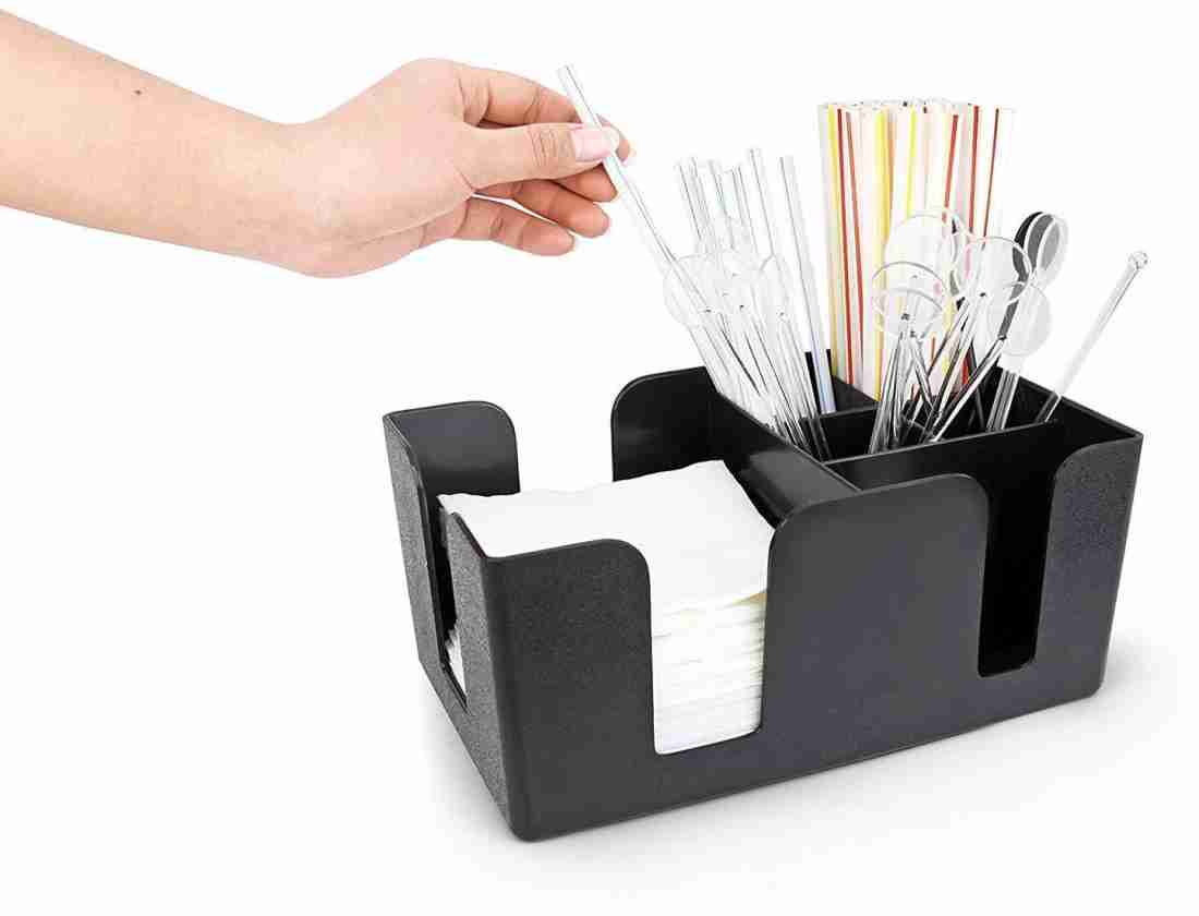 Flair Bar Caddy 6 compartment for napkins and stirrers