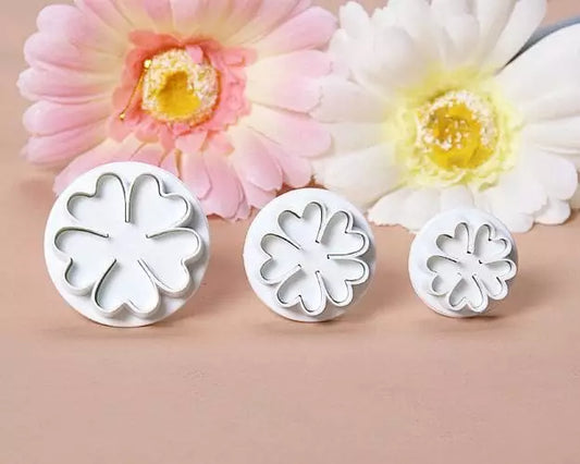 Flower Plunger cutter set of 3