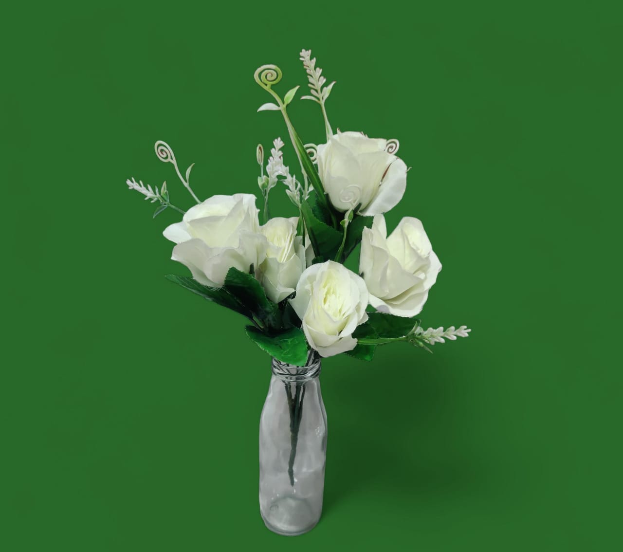 White Rose Flower Bouquet NS3945-H