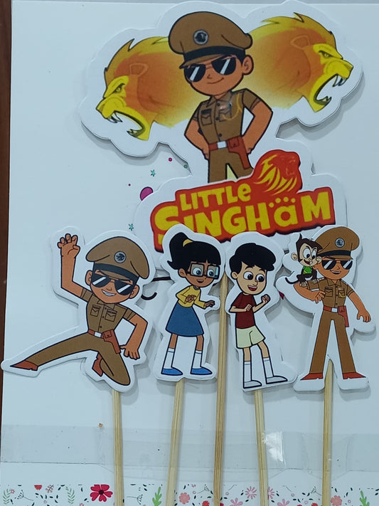 Little Singham Theme Topper