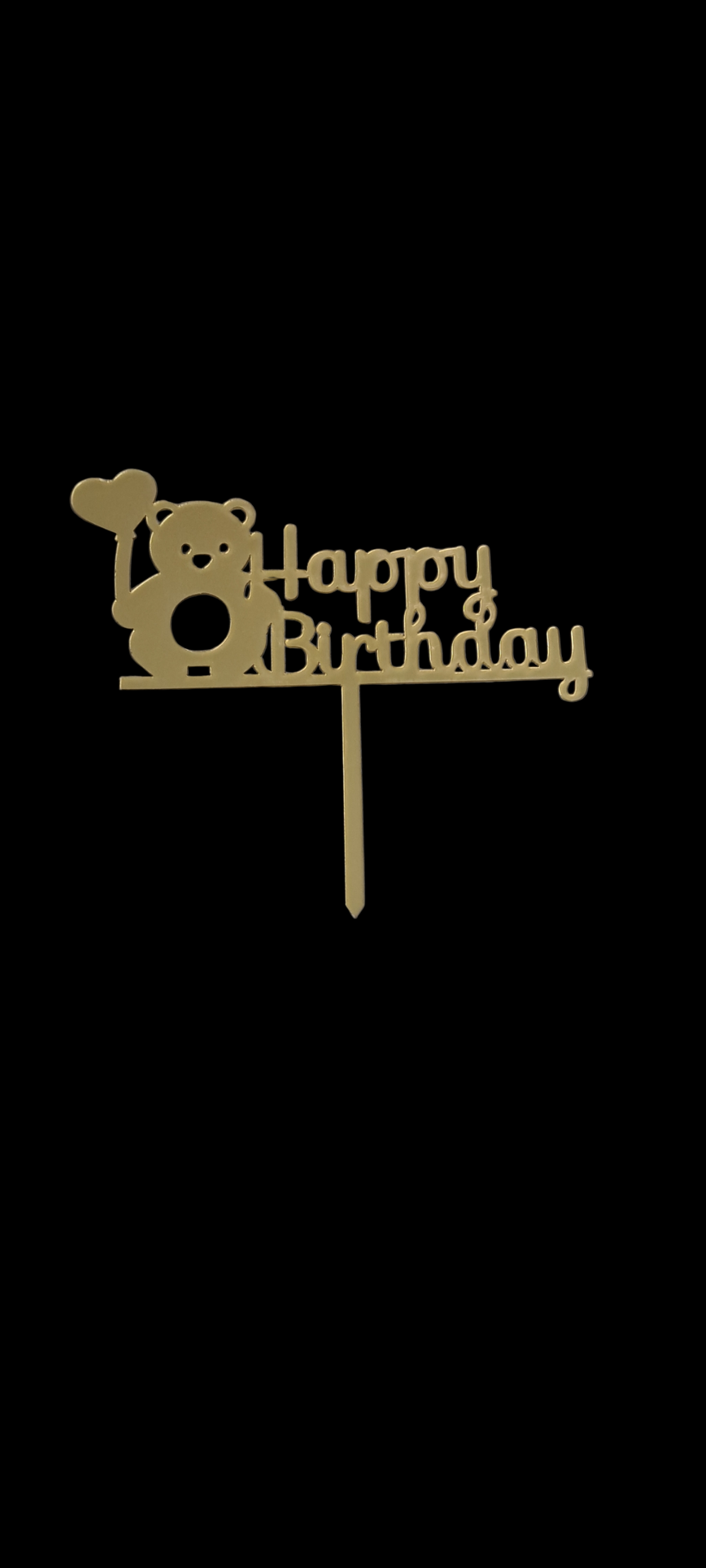 Economic Birthday Topper