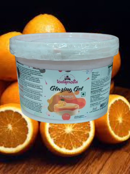 Tastycrafts Orange Glazing Gel 2.5 kg