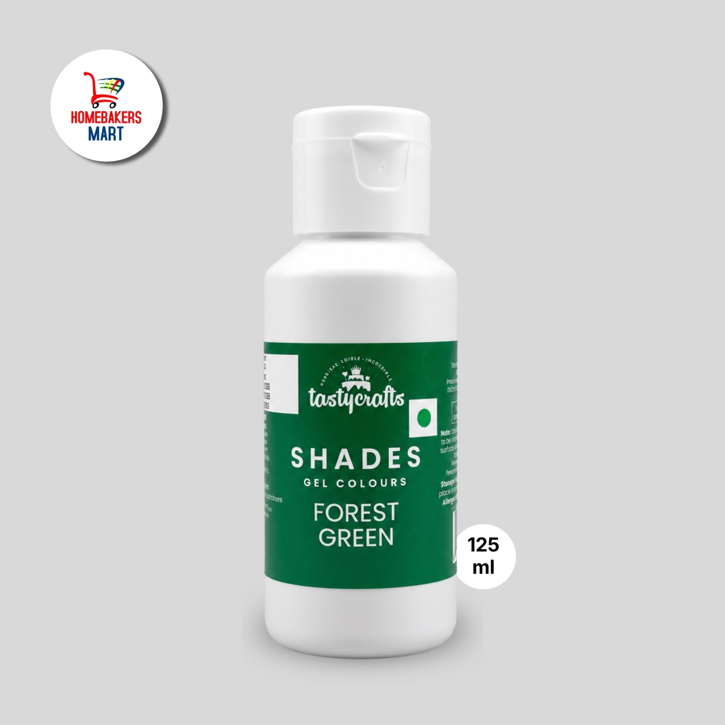 Tastycraft Forest Green gel colour 125gm