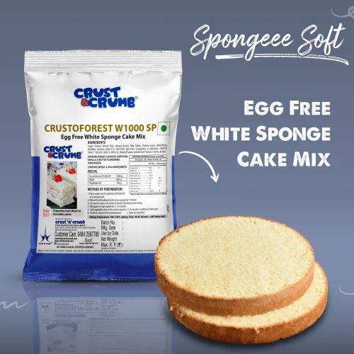 Crust&Crumb Egg Free White Vanilla Sponge Cake Mix 5kg