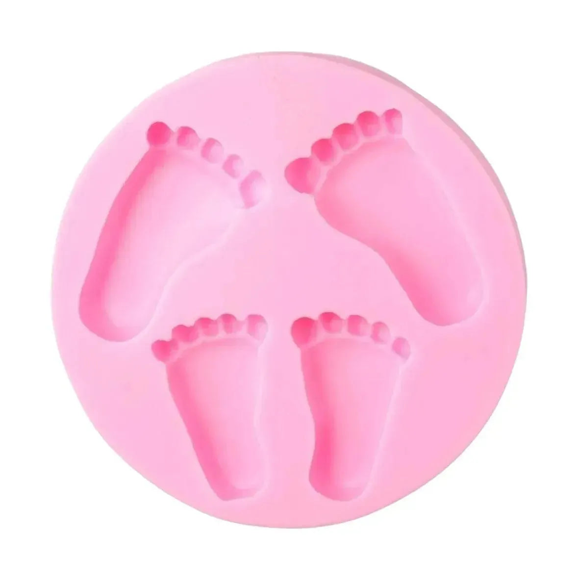 Baby Feet Shape Fondant Mould
