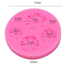 Daisy Flower Chocolate Fondant Mould