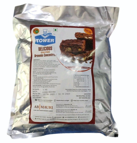Tower Delicious Egg Free Brownie Concentrate 1 kg