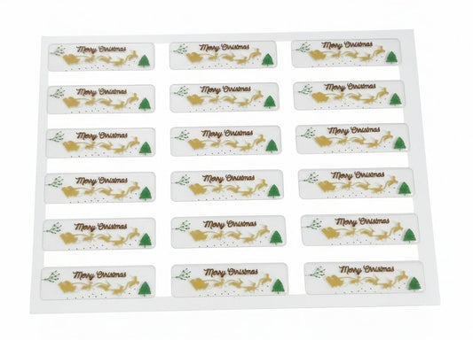 Bakersville Food Decor Transfer Christmas Mould