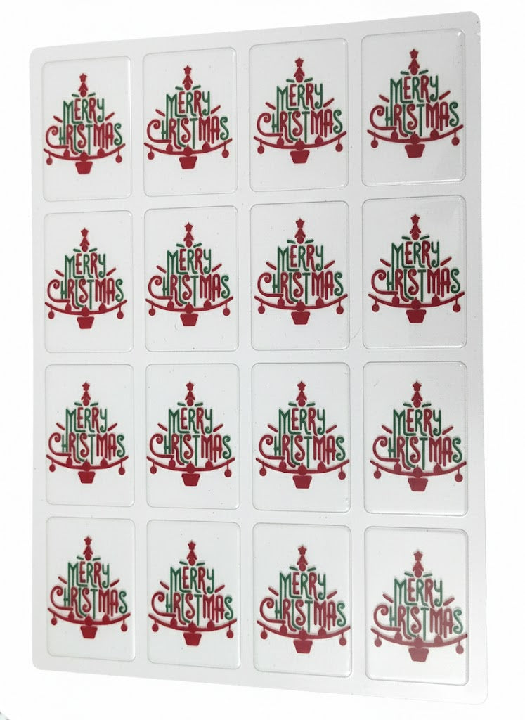 Bakersville Food Decor Transfer Christmas Mould