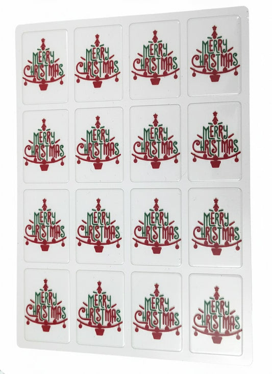 Bakersville Food Decor Transfer Christmas Mould