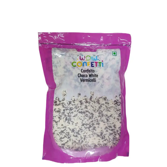 Bakersville Wow Confetti Canfeito Choco White Vermicelli sprinkle 200 gm