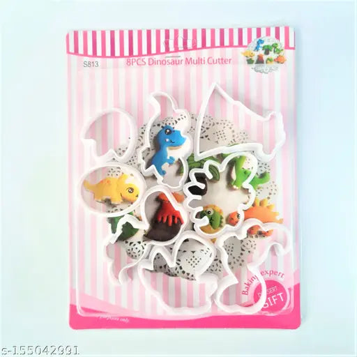 8 pcs Dinosaur Multi Cutter