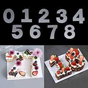 Number Stencils Pack of 9