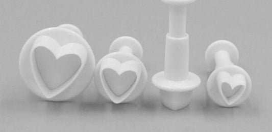 Fondant Heart Plunger