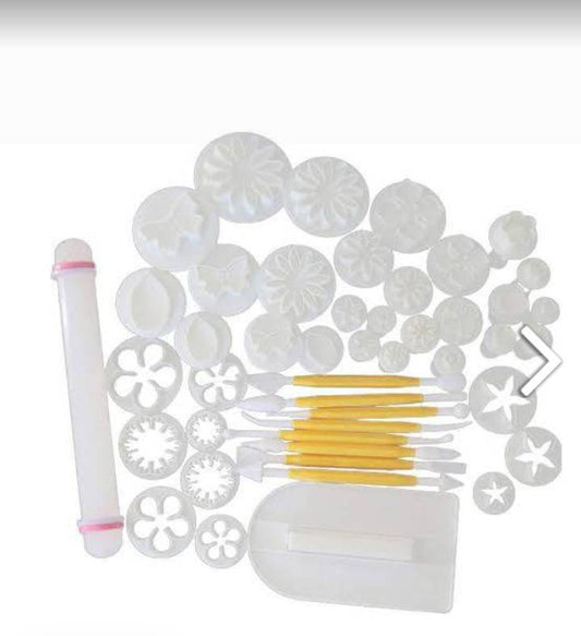 46 pc Fondant Cutter