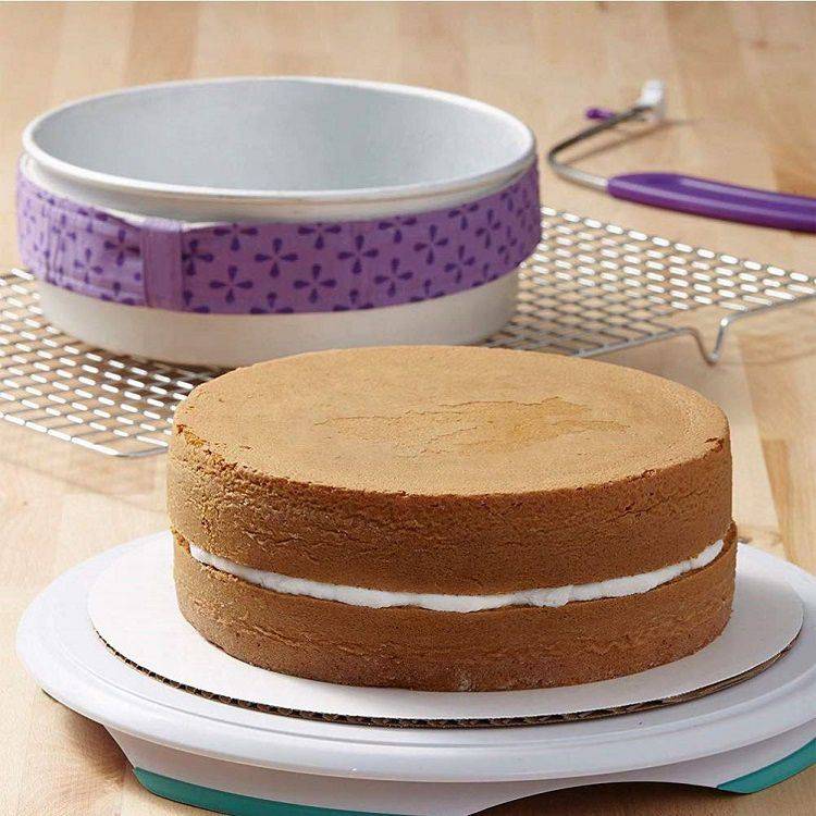 Bake Even Cake Pan Strip / Moist Level Protector Belt Bakeware Tool, 2Pc