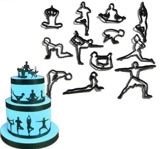 Fondant Yoga Cutter