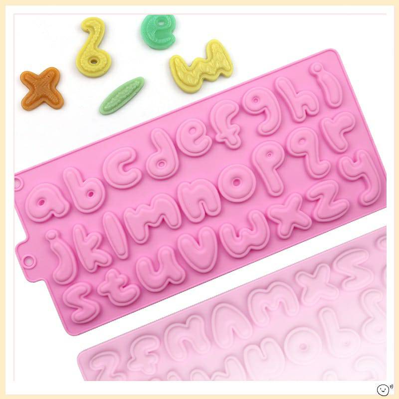 Small letter Alphabet silicon Mould