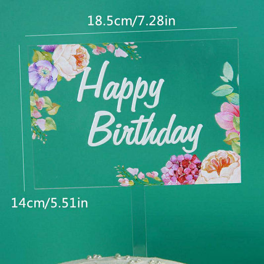 Acrylic Topper 
Big size 8 inch 
Sur141