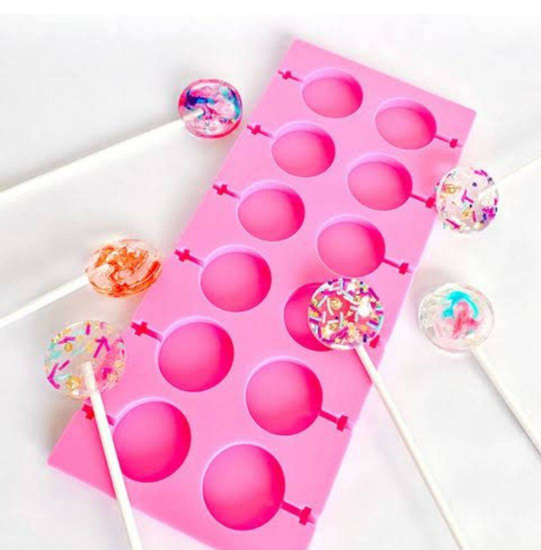 Lolipop silicon candy Mould
