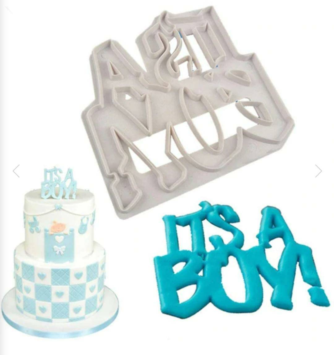 It's a Boy Fondant Cutter