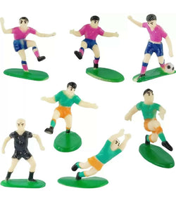 Footbal Soccer Cake Topper Set of 7