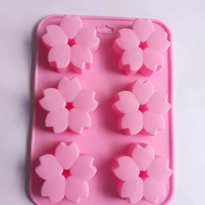 6 cherry silicone mould