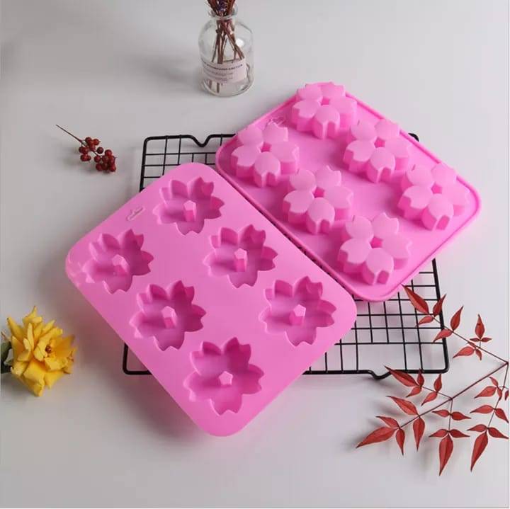 6 cherry silicone mould