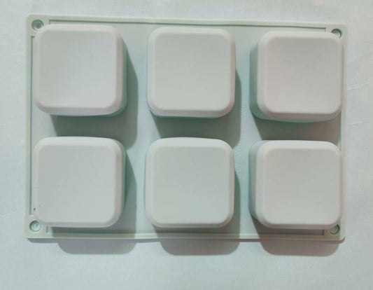 Square Silicon Mould 
Size - 8.5 Inch