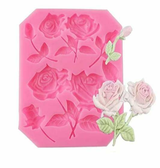 Sunflower Rose Flower Silicone mould

Code - 1631