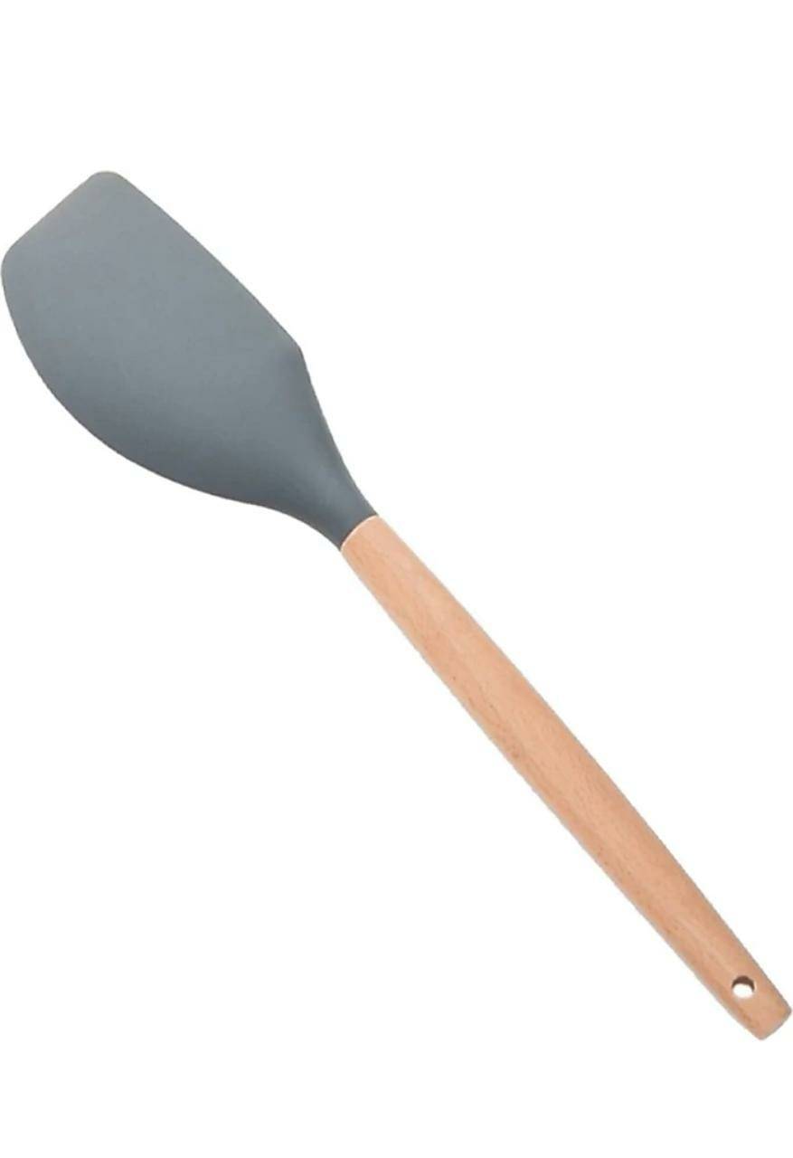 Silicon Spatula with Wooden Handle