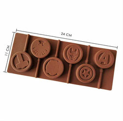 Superhero Lollipop Mould