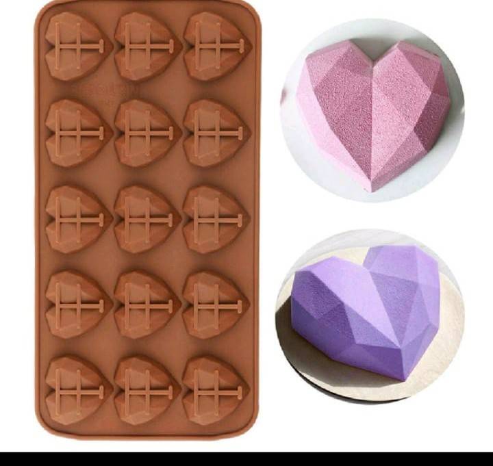 15 Cavity Pinata Heart Silicon Mould
