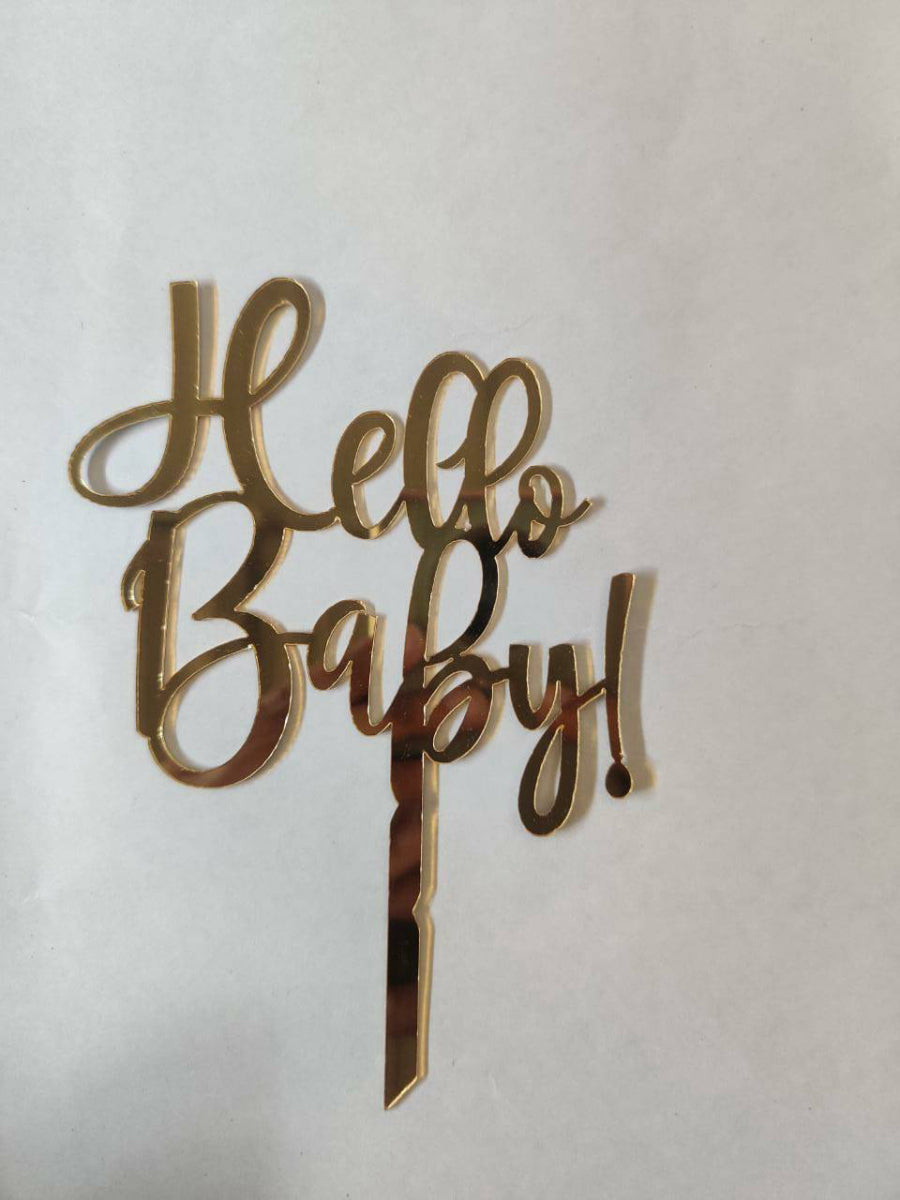 Acrylic Cake Topper RT00138