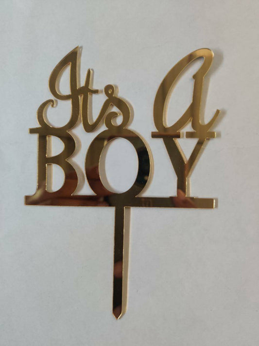 Its a Boy Cake Topper RT00139