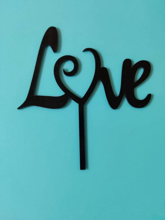 Love Cake Topper RT00267